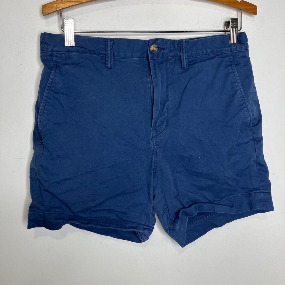 Polo Ralph Lauren stretch classic fit blue shorts the polo chino‎ men's size 31